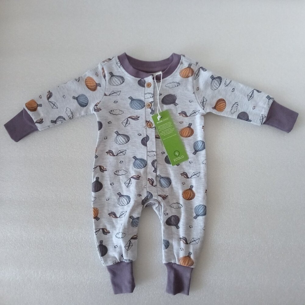 NWT Deux Petits Canards Baby Bodysuit Sz NB